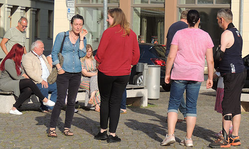 Zusammenführung der Bürger in Perleberg